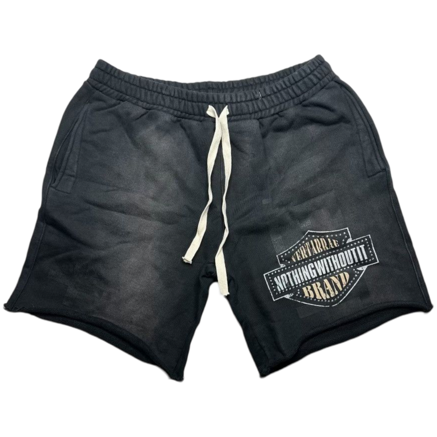 Vertabrae Emblem Shorts (Black)