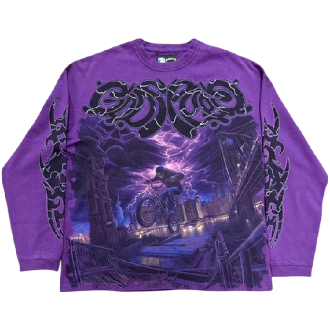 GodSpeed 'BMX’ Long-sleeve (Purple)
