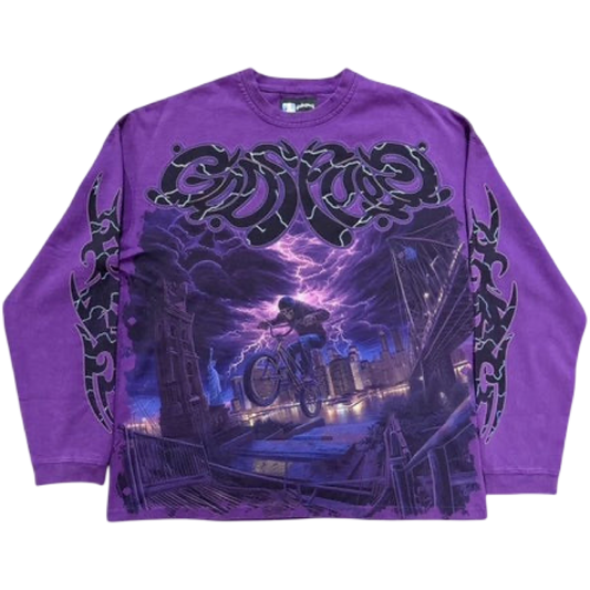 GodSpeed 'BMX’ Long-sleeve (Purple)