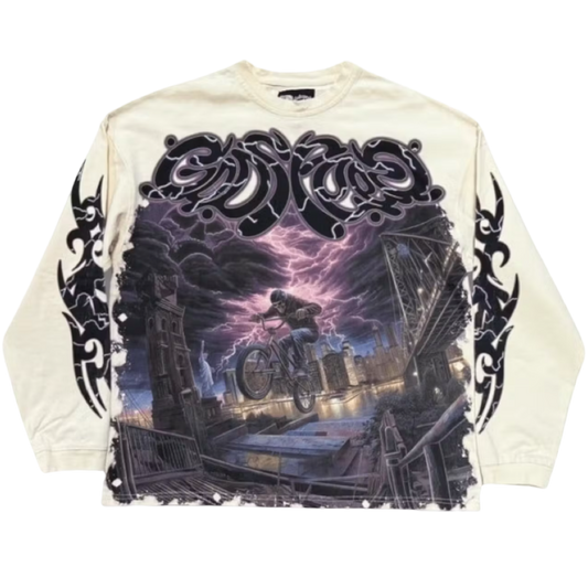 GodSpeed 'BMX’ Long-sleeve (Cream)