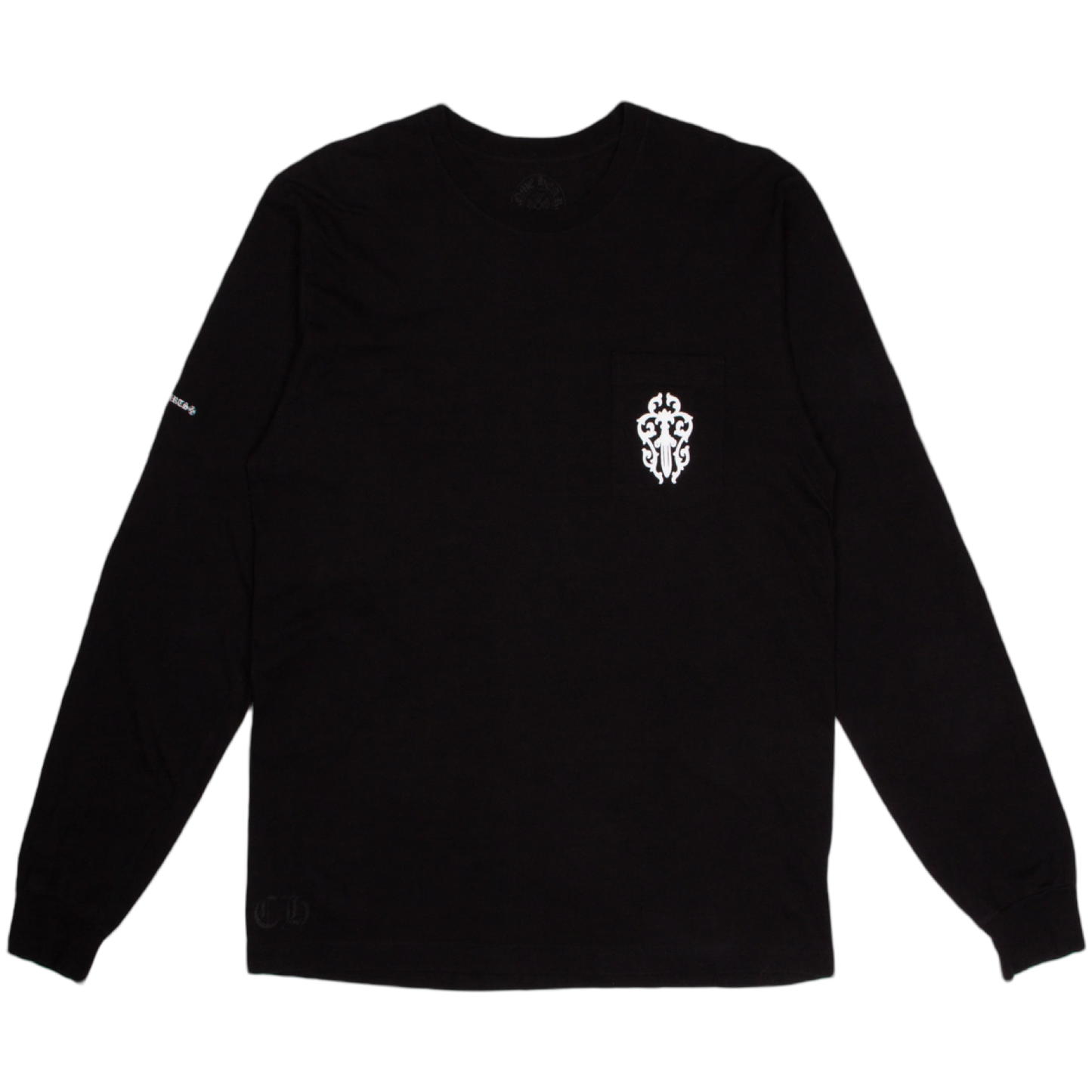 Chrome Hearts 'Script Dagger' Logo Long-sleeve (Black)