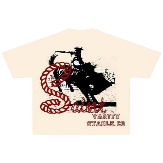 Saint Vanity Stable Co Tee (Cream)