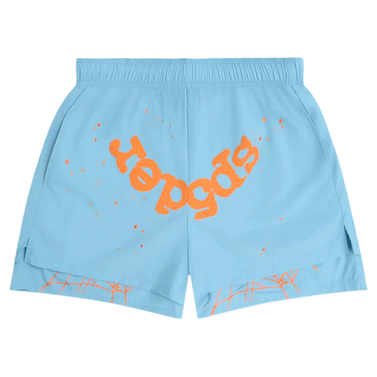 SP5DER Double Layer Shorts (Light Blue)