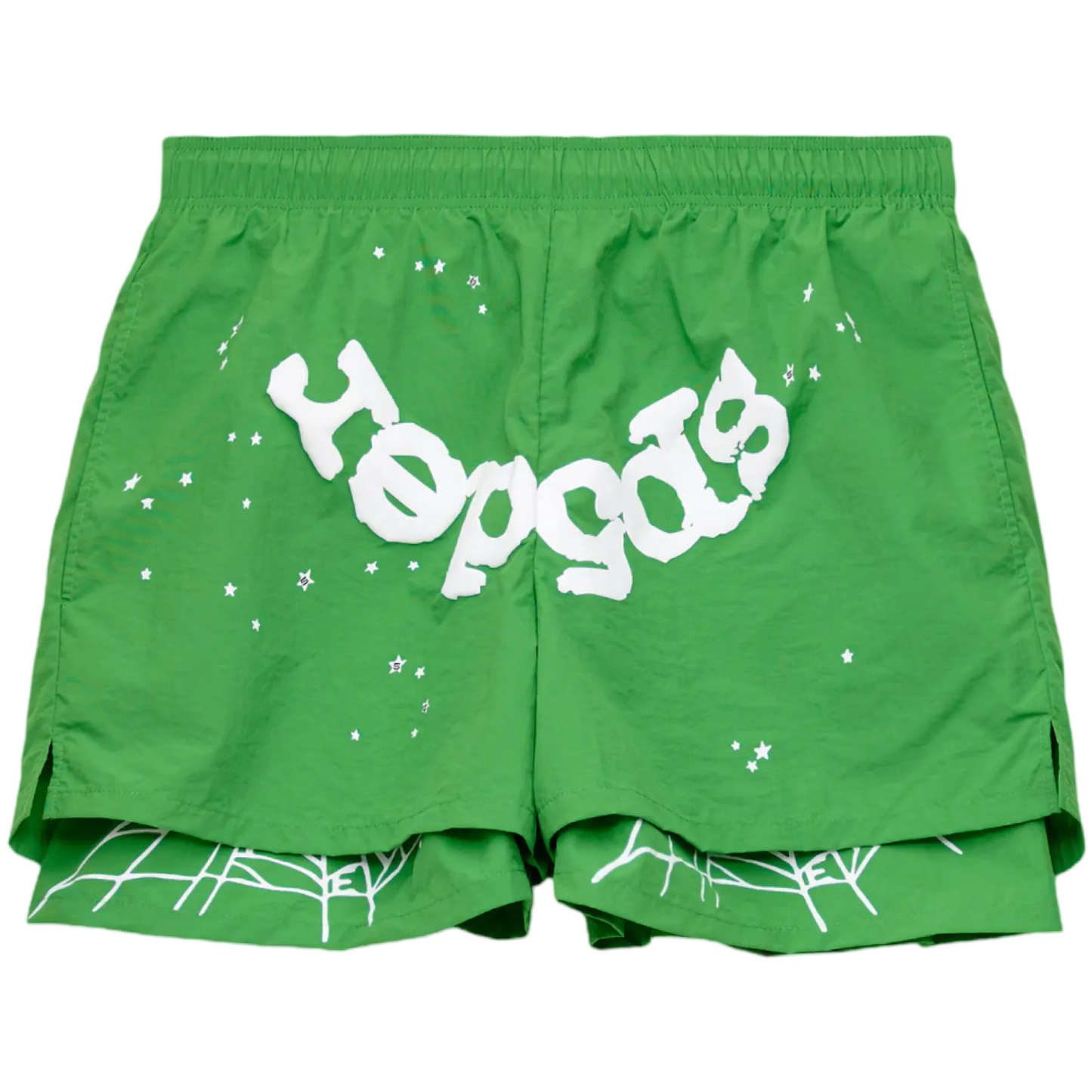 SP5DER Double Layer Shorts (Green)