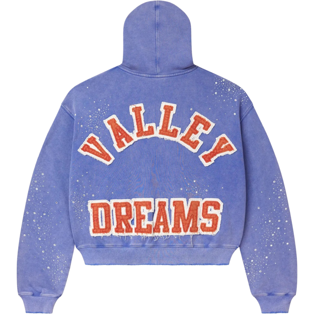 Vale Pluto Cluster Zip Up Hoodie (Blue)