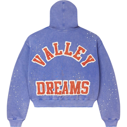 Vale Pluto Cluster Zip Up Hoodie (Blue)