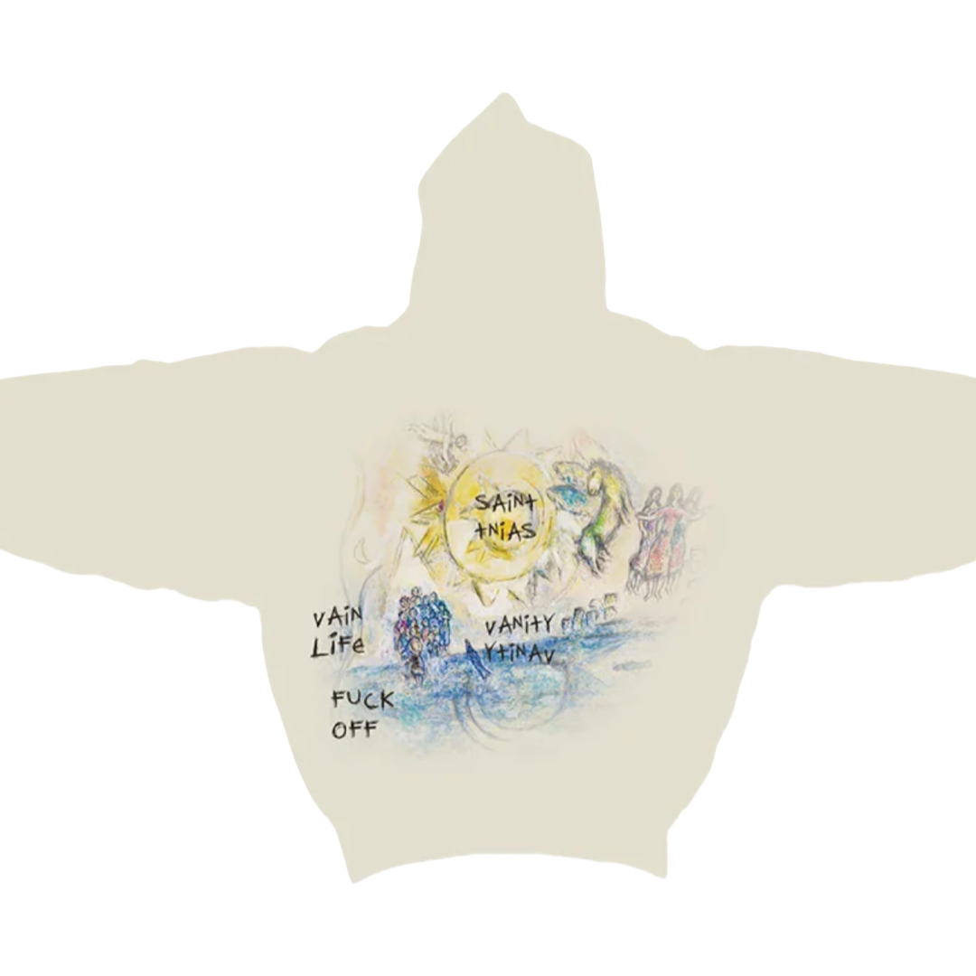 Saint Vanity F*ck Off Hoodie (Cream)