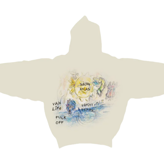 Saint Vanity F*ck Off Hoodie (Cream)