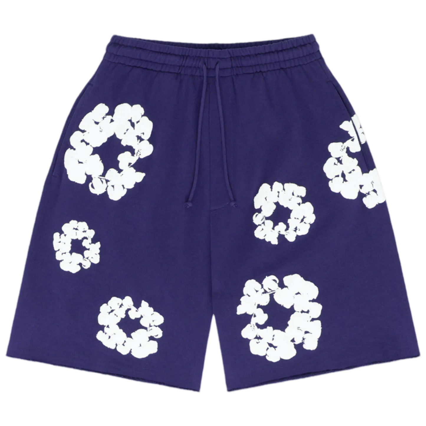 Denim Tears The Cotton Wreath Shorts Purple