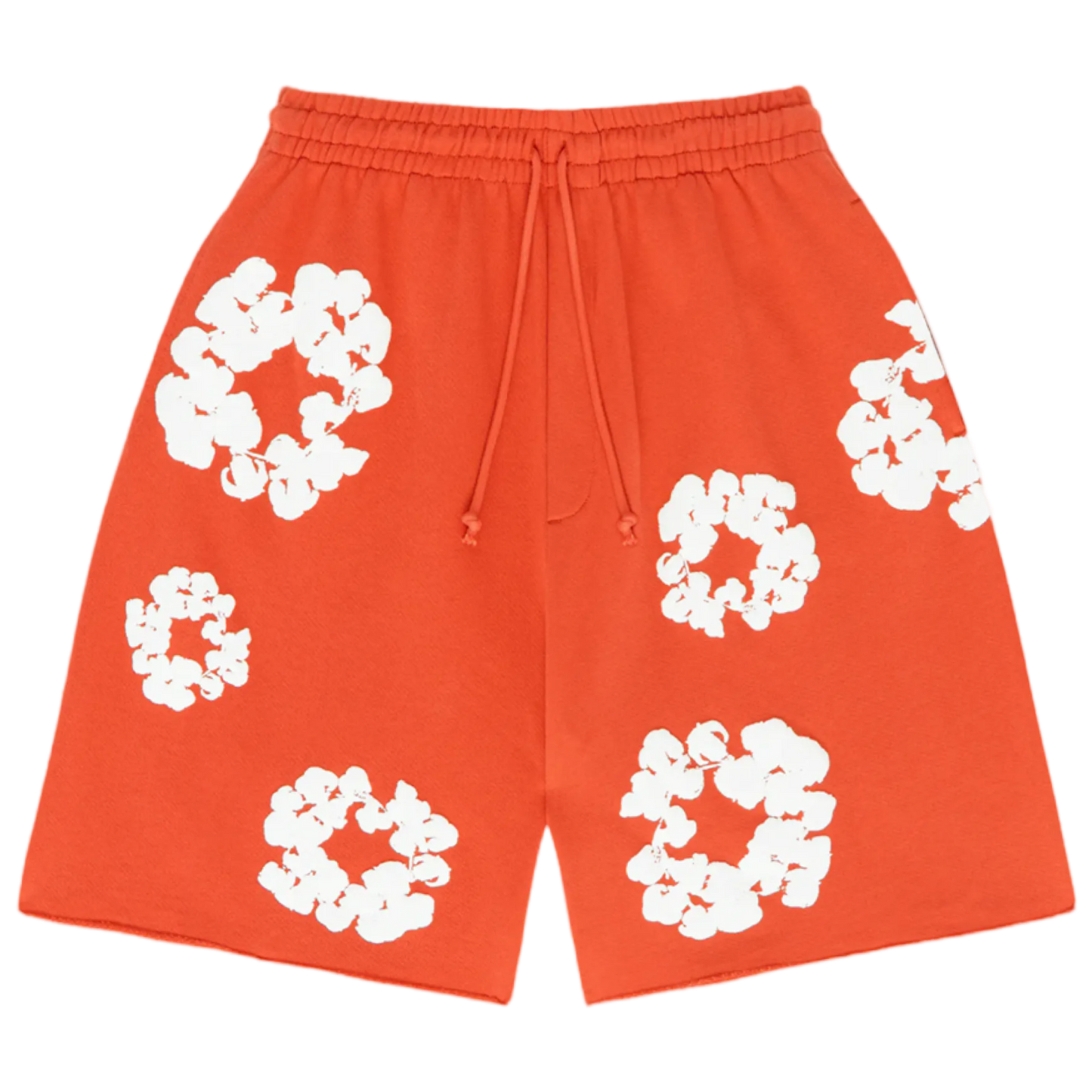 Denim Tears The Cotton Wreath Shorts Orange