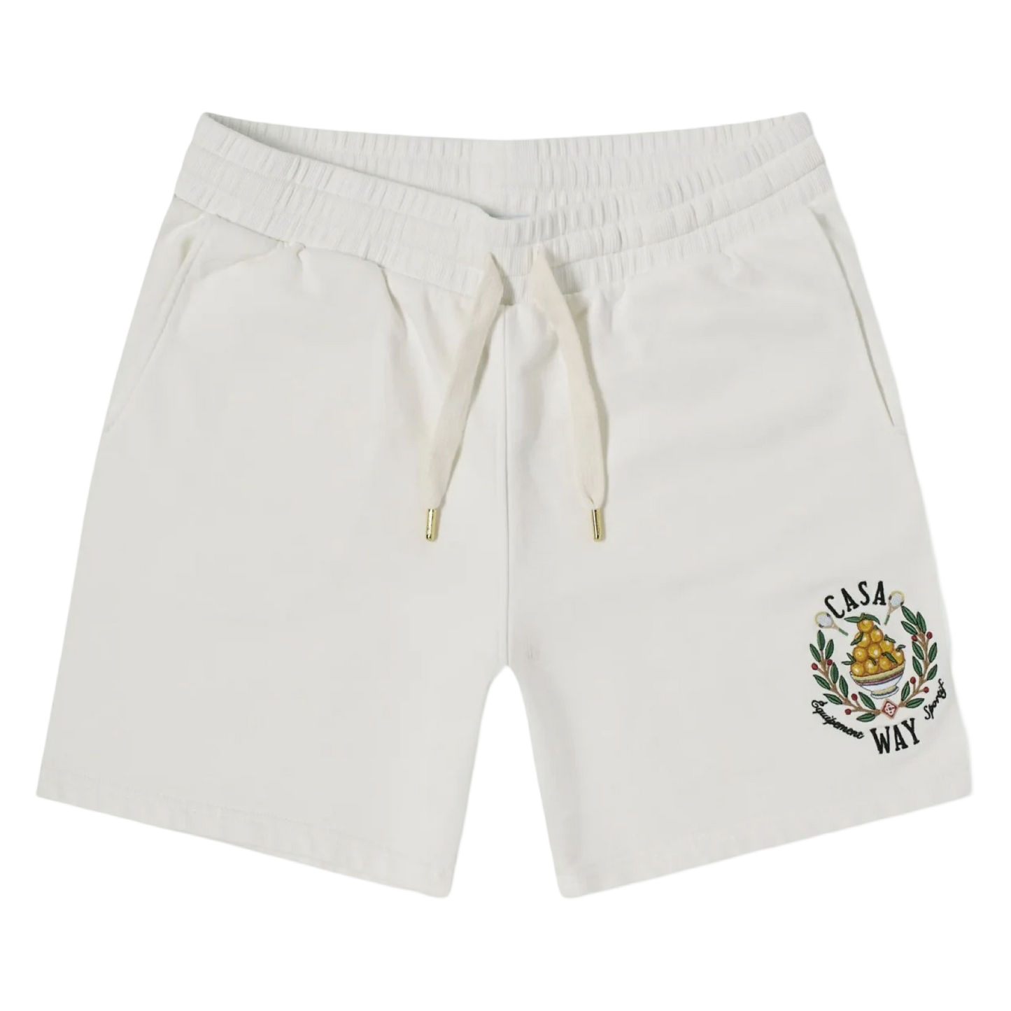 Casablanca Casa Way Sweat Shorts "Cream"