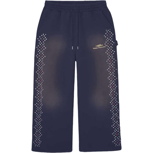 HMDD Crystal Sweatpants (Navy Blue)