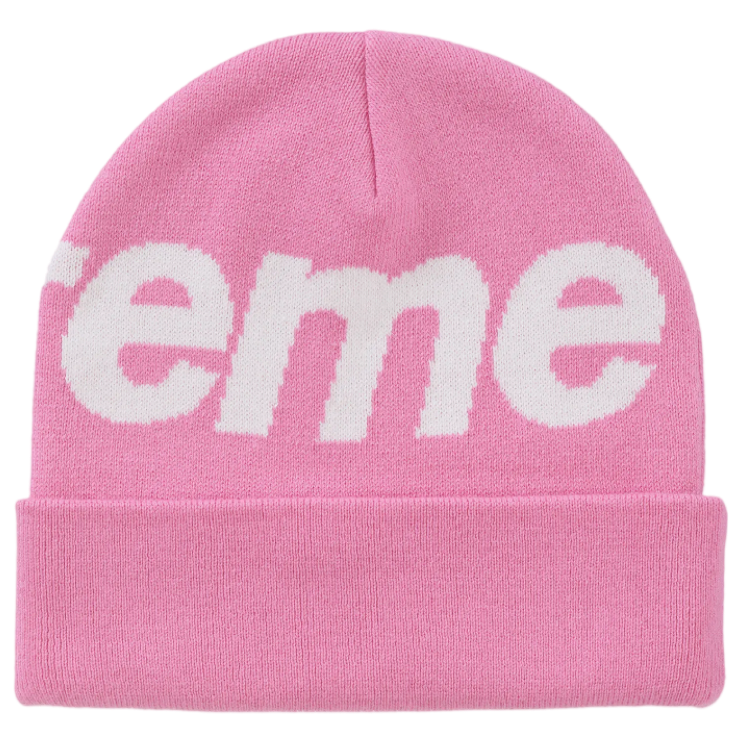 Supreme Big Logo Beanie (Pink)