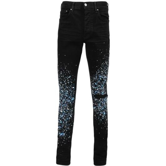 Amiri Crystal Painter Jean (Black)