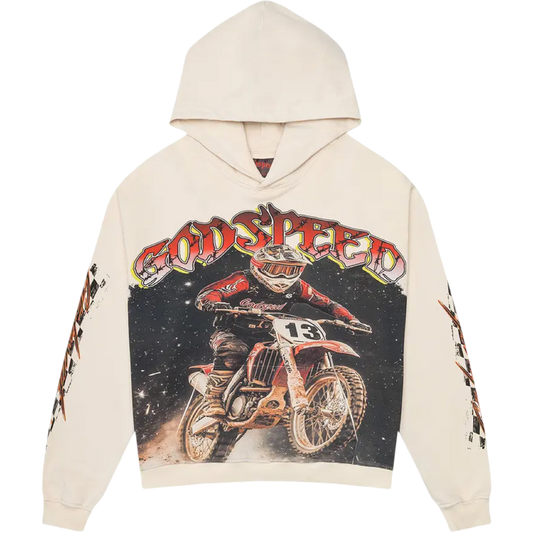 Godspeed Motocross Hoodie (Bone)
