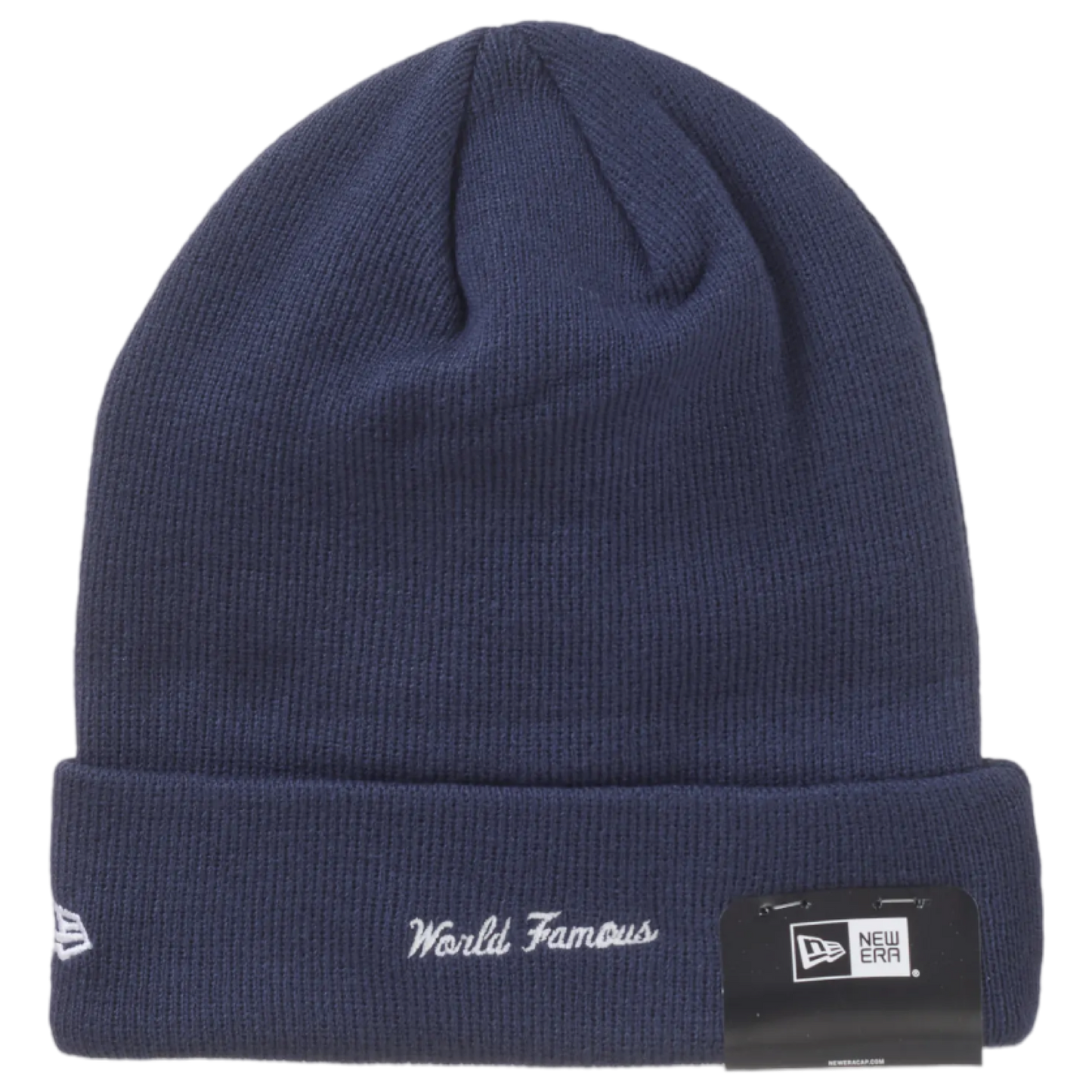 Supreme New Era Box Logo Beanie (Navy)