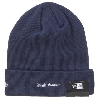 Supreme New Era Box Logo Beanie (Navy)