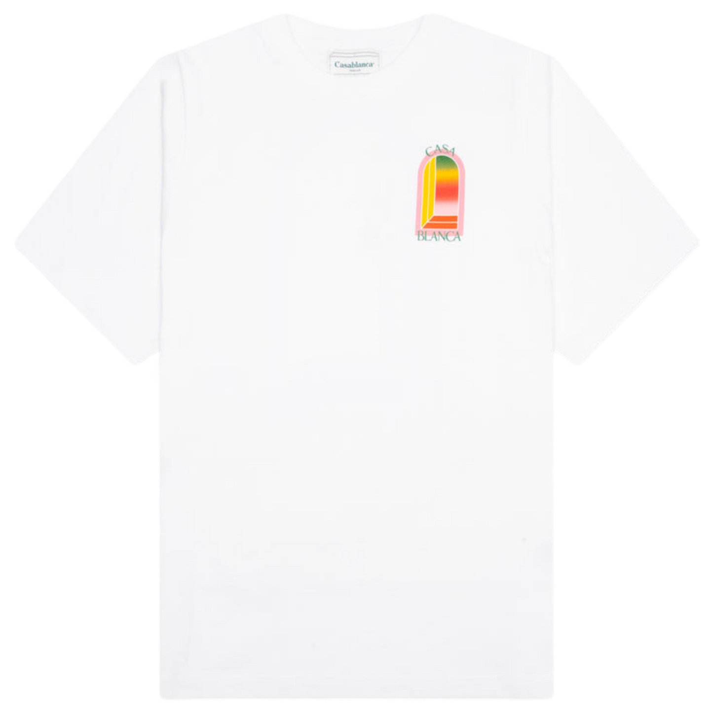 Casablanca Gradient Arch Logo Tee