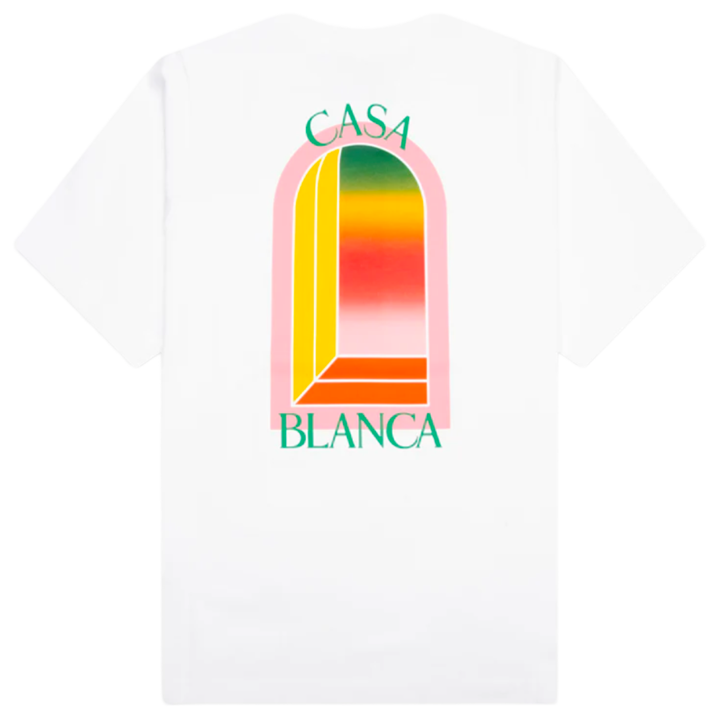 Casablanca Gradient Arch Logo Tee