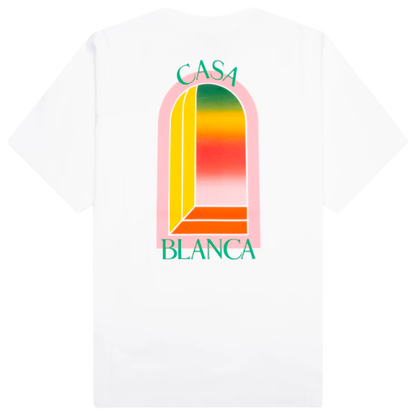 Casablanca Gradient Arch Logo Tee