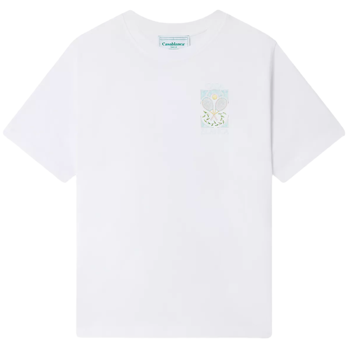 Casablanca Tennis Pastelle Print Tee