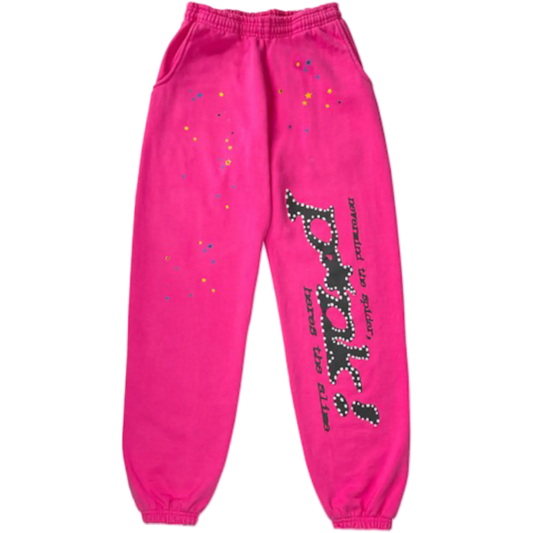 Sp5der P*NK Sweatpants (Pink)