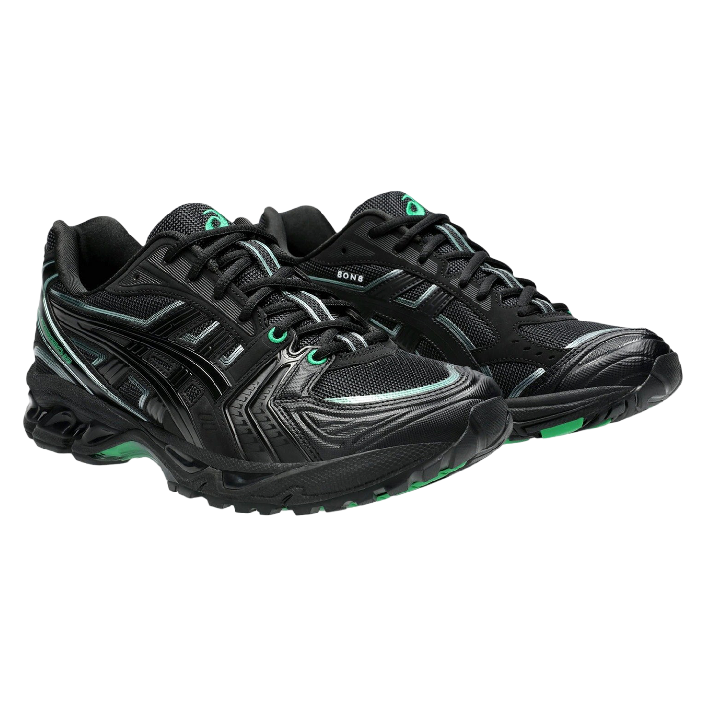 ASICS Gel-Kayano 14 (Black/Black/Green)