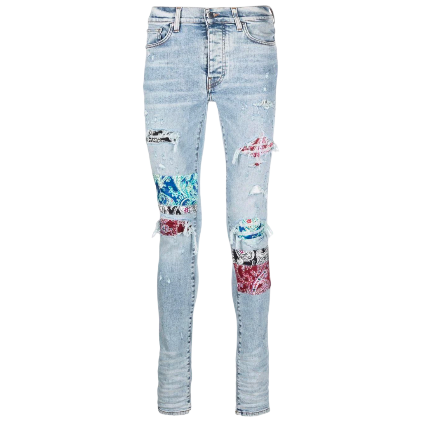 Amiri Pajama Art Patch Jean