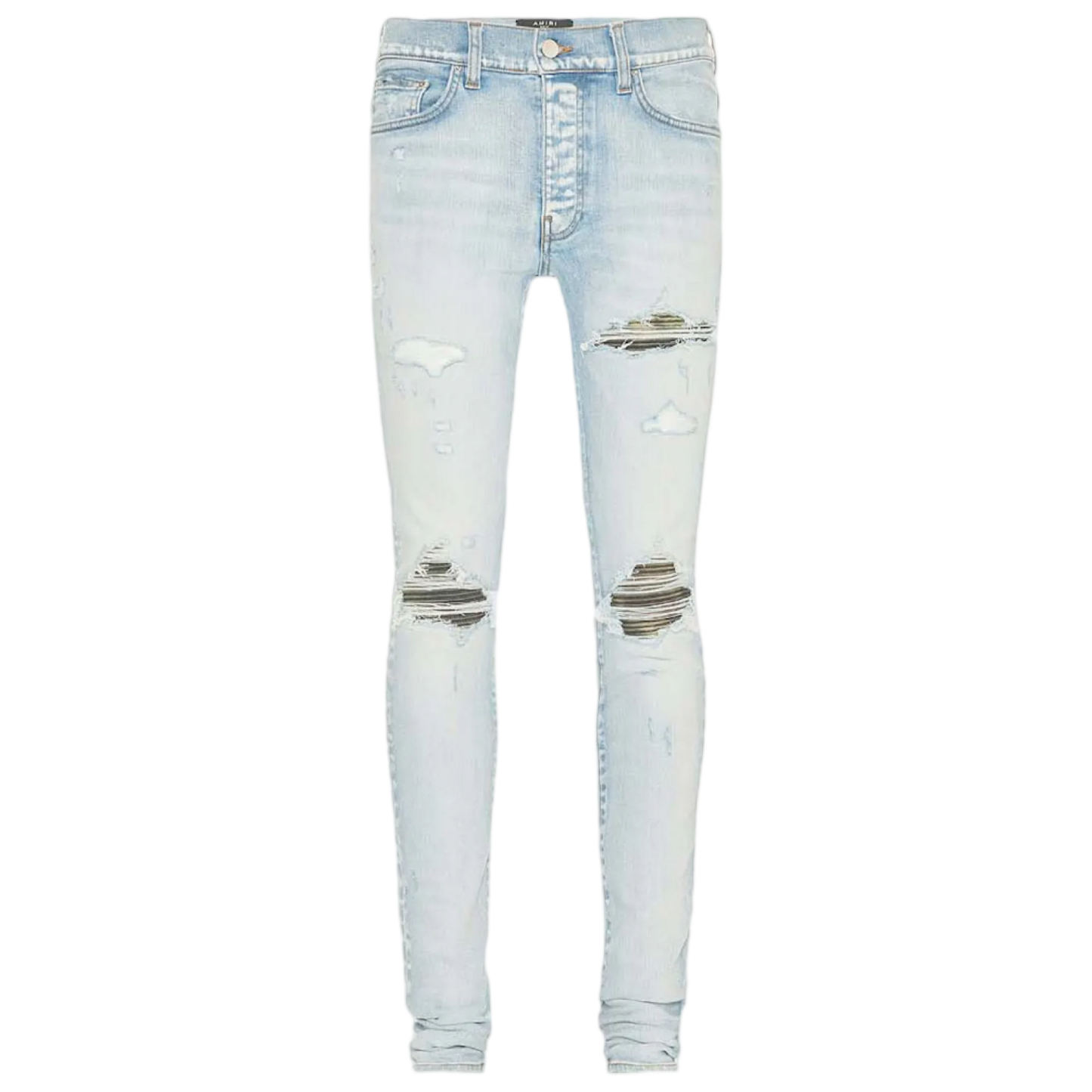 Amiri MX1 Camo Jean (Light Indigo)