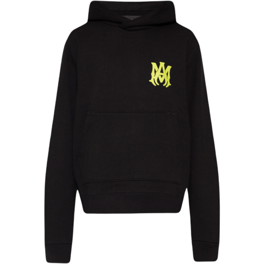 Amiri MA Logo Hoodie 'Black/Lime'