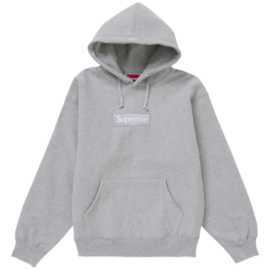 Supreme Box Logo Hoodie (Heather Grey)