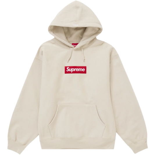 Supreme Box Logo Hoodie (Stone)