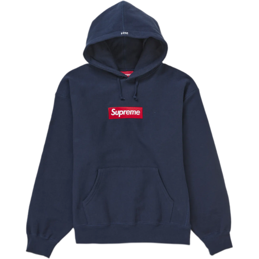 Supreme Box Logo Hoodie (Navy)