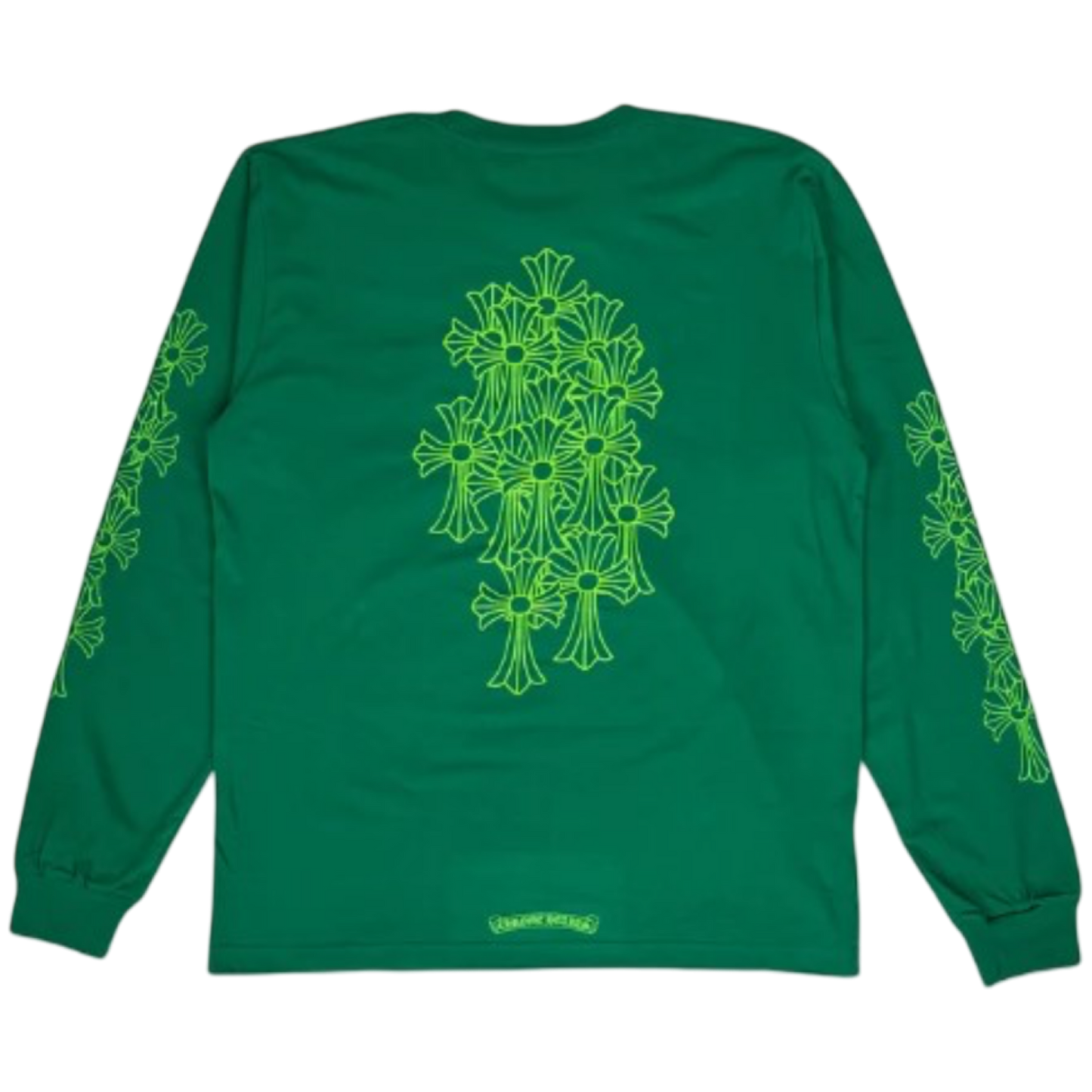 Chrome Hearts Cemetery Cross Long-sleeve (Kelly Green)