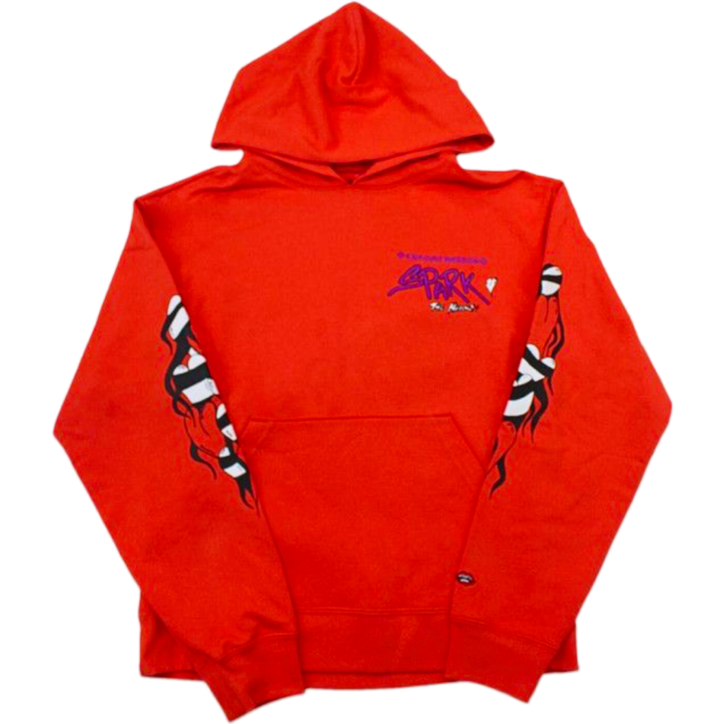 Chrome Hearts Matty Boy "Spark The Heart" Hoodie (Red)