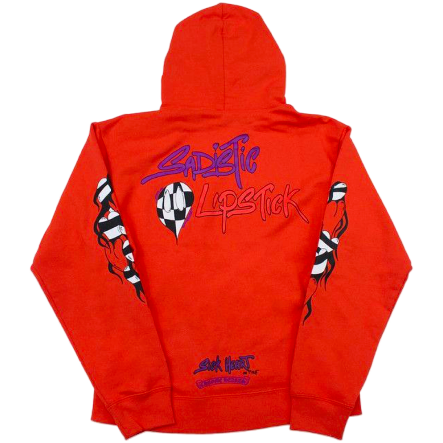 Chrome Hearts Matty Boy "Spark The Heart" Hoodie (Red)