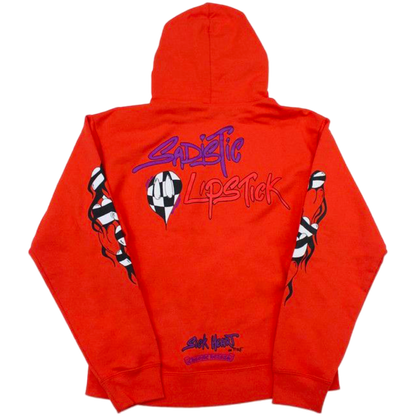 Chrome Hearts Matty Boy "Spark The Heart" Hoodie (Red)