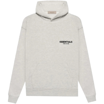 Fear of God Essentials Cheat Logo Hoodie (Light Oatmeal)