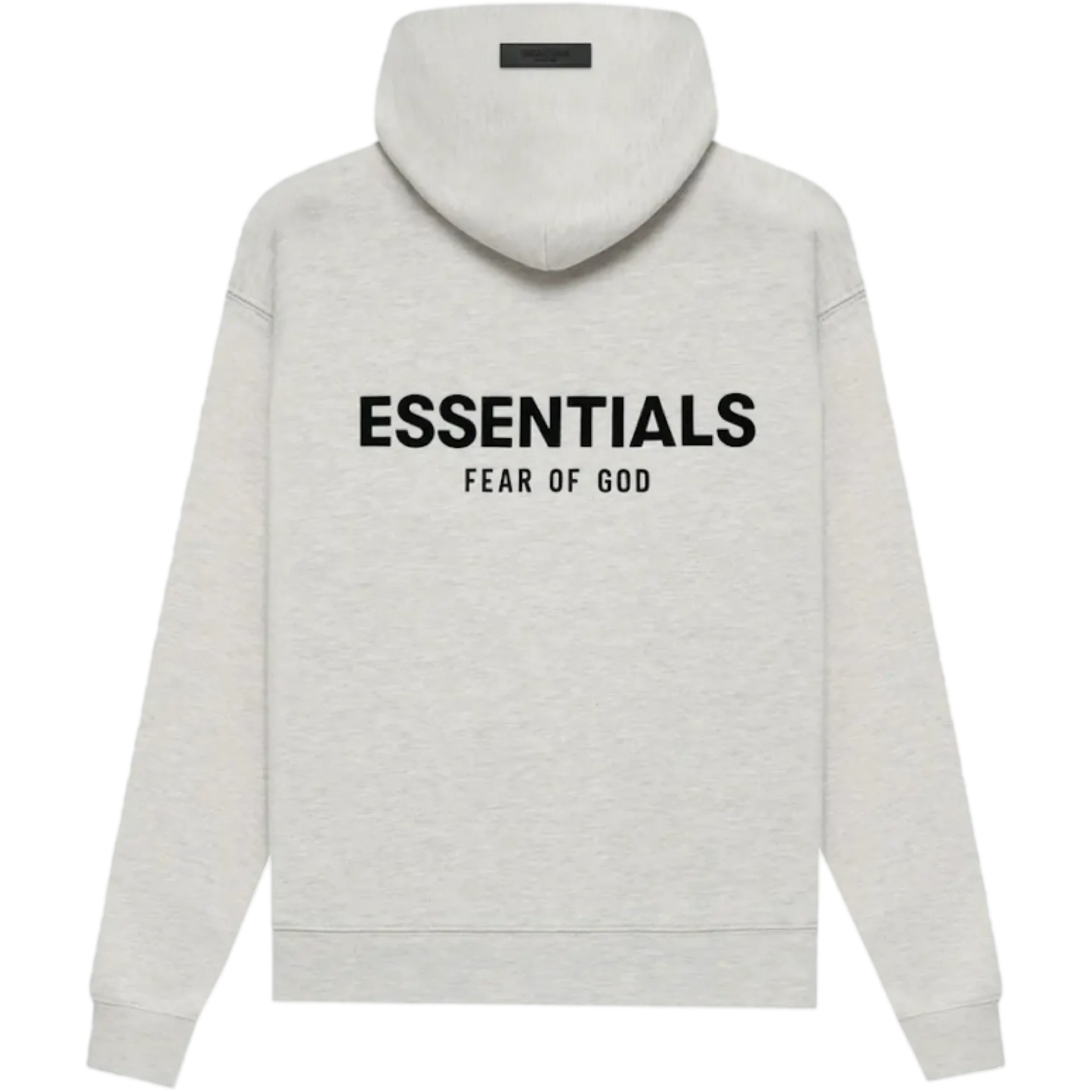 Fear of God Essentials Cheat Logo Hoodie (Light Oatmeal)