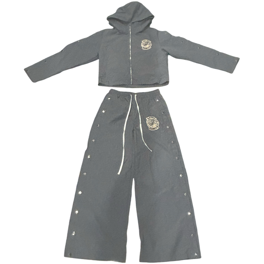 Saint Vanity Hooded Breakaway Set (Grey)