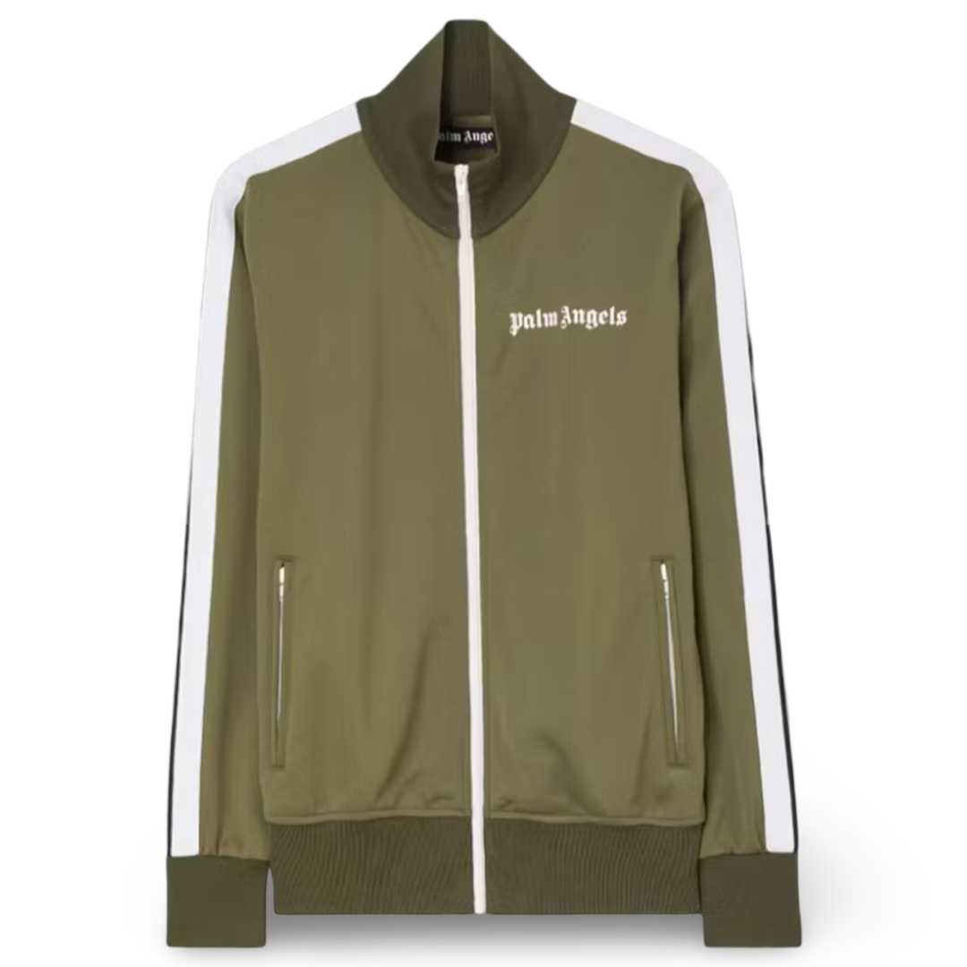Palm Angels Classic Track Jacket (Olive)