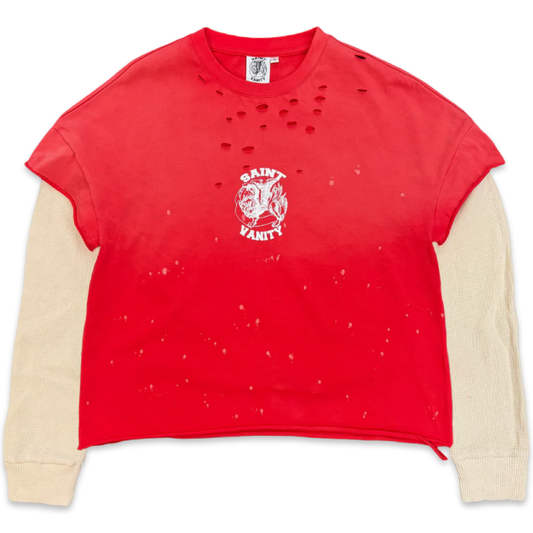 Saint Vanity Red Cutoff Thermal (Red)