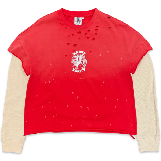 Saint Vanity Red Cutoff Thermal (Red)