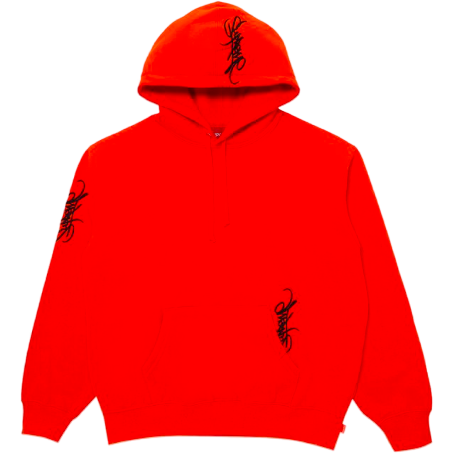 Supreme Tag Hoodie (Orange)