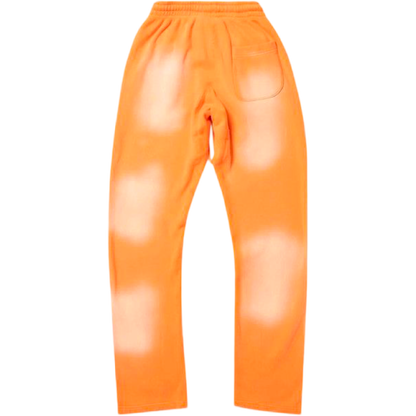 Hellstar Flame Flare Joggers "Orange"