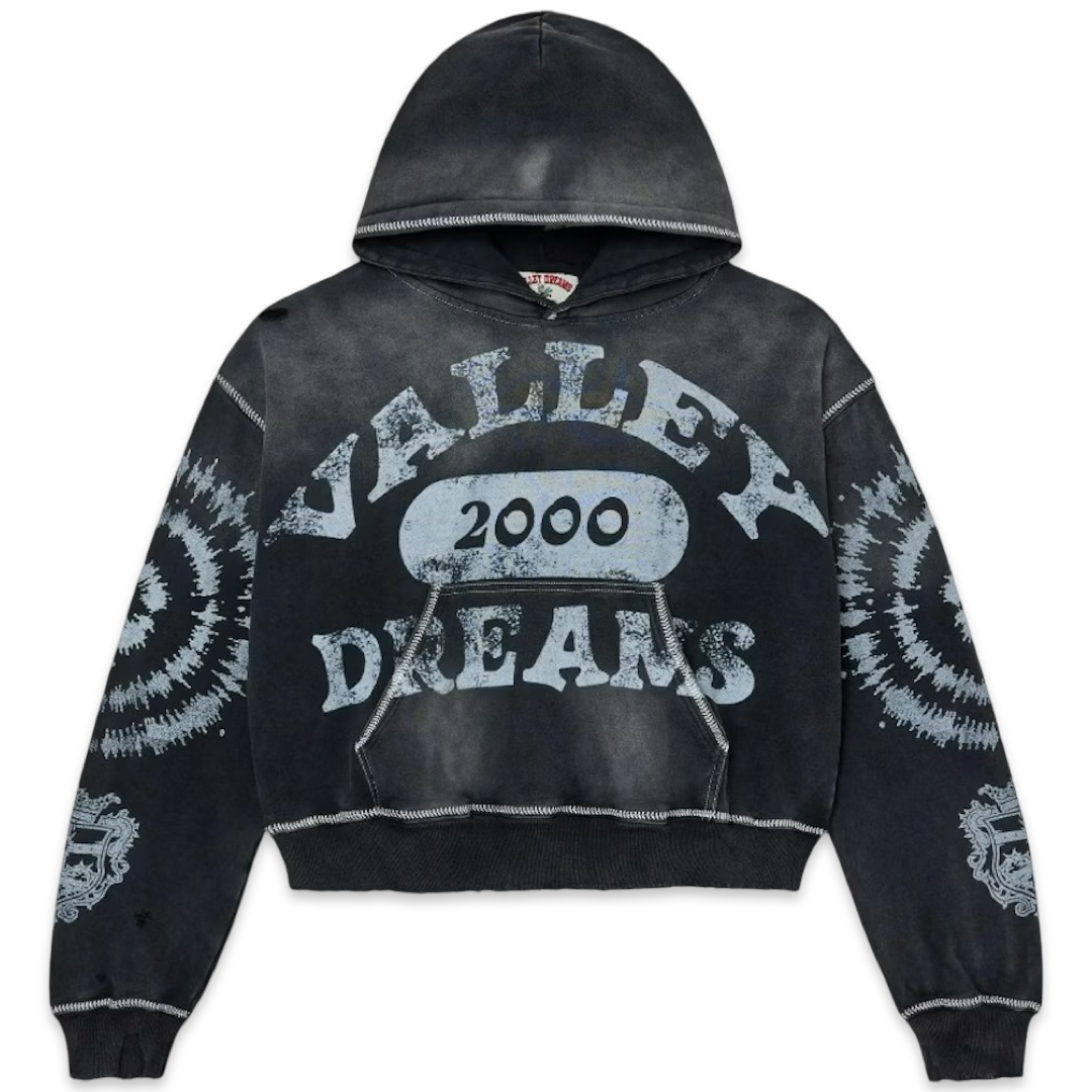 Vale Forever 200 Spiral Pullover Hoodie (Black)