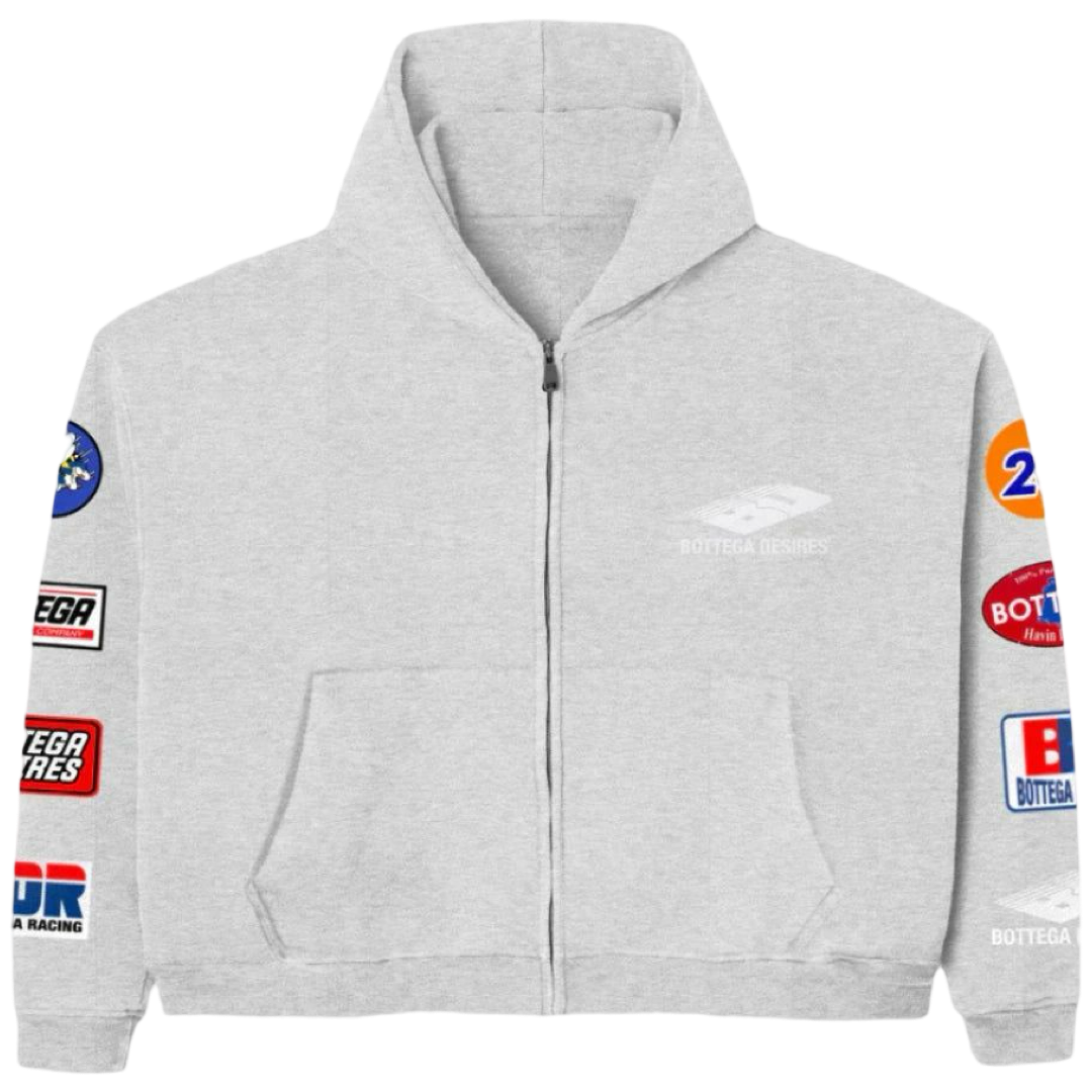 Bottega Desires 'BDR Patches' Jacket (Grey)