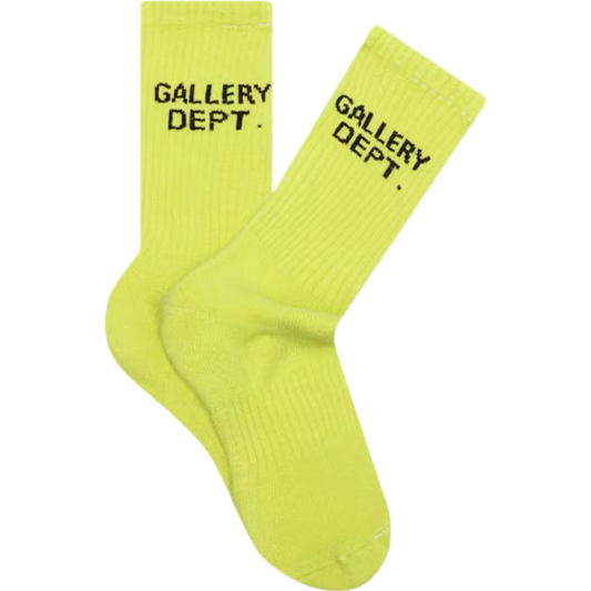 Gallery Socks (Lime Green)