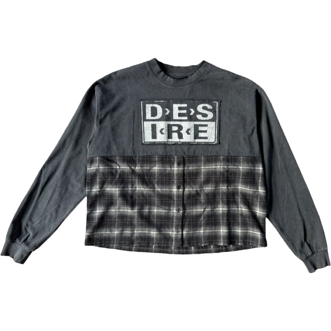 Bottega Desires Hybrid Flannel Tee