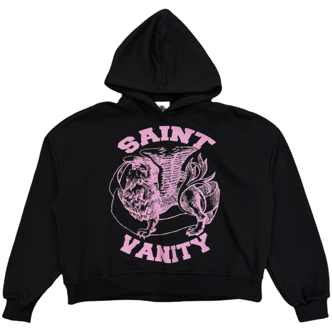 Saint Vanity Griffin Hoodie (Black/Pink)